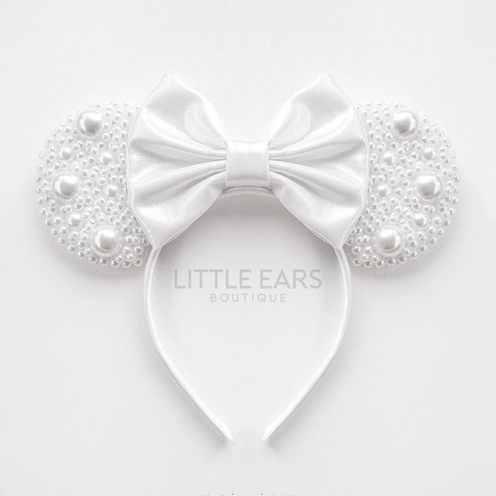 Pearl Mickey Minnie Mouse Ears